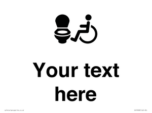 Custom information: Accessible Toilet LtR